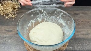 Teig in 1 Stunde❗ Deutsches Brot❗ Kein Kneten, einfach und schnell
