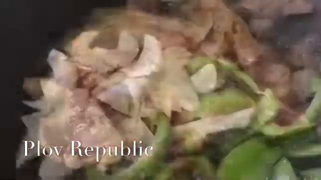 Печень с овощами Печень в казане Простые рецепты cooking смотреть онлайн