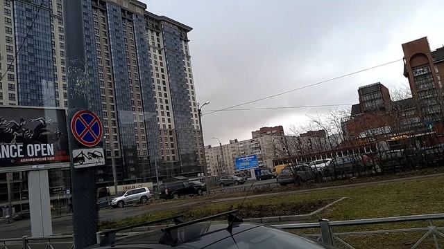 Троллейбус 47 "Ст. м. "Купчино"   -  Малая Балканская ул" .(Трасса  изменина)