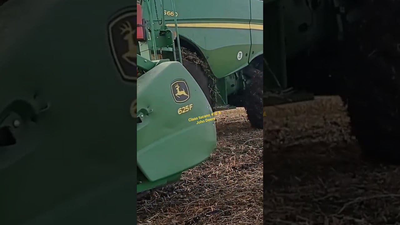 Уборка 2023 декабрь Class tucano John Deere Курская область. смотреть онлайн