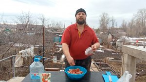 Рецепт шашлыка из свинины.Как готовить мясо на даче.Шашлык без уксуса это не Барбекю.День первый