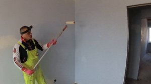 ГРУНТОВКА СТЕН перед ПОКРАСКОЙ