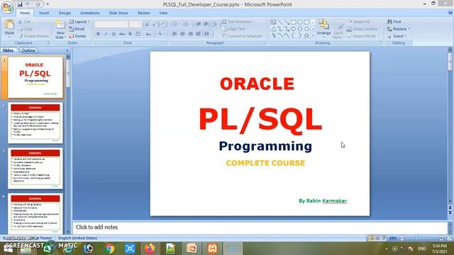 PL/SQL Training | PLSQL Demo Session | PLSQL Advance Course | PL/SQL Complete Course