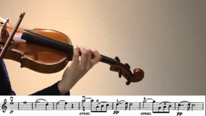Ave Maria, Bach/ Gounod, Violin, Sheet music play along
