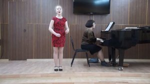 И.Гайдн"Тихо дверцу в сад открой"  Полевая Ульяна