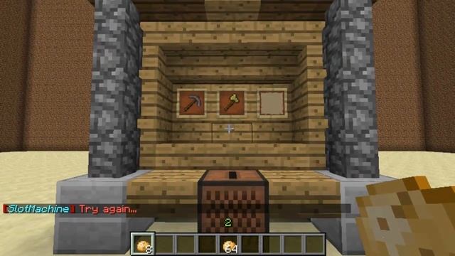 Minecraft Bukkit Plugin - Item Slot Machine - Create working slots in minecraft!
