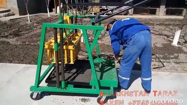 Станок для изготовления Шлакоблоков смотреть онлайн