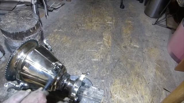 Реставрация самовара Воронцова.