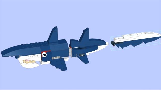 Goblin + Thresher Sharks LEGO 31088 MOC Alternate Digital Build смотреть онлайн