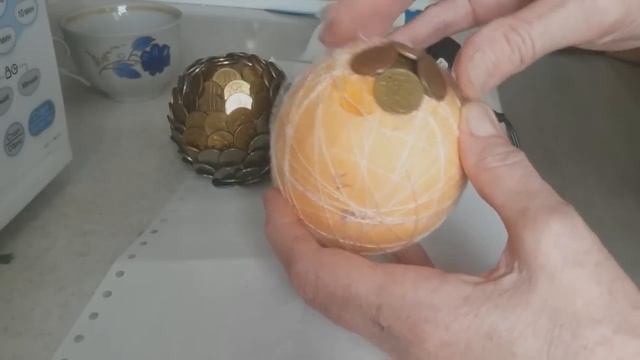 Денежное дерево своими руками из монет.Мастер класс. смотреть онлайн
