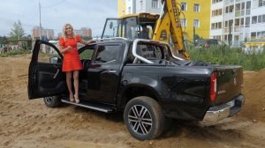 Новый Mercedes-Benz X-Класс 250 d тест-драйв в программе Разгон с Анастасией Трегубовой
