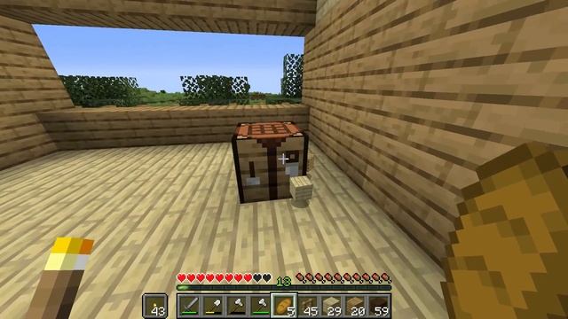 МАЙНКРАФТ ВЫЖИВАНИЕ #4 | ПОСТРОИЛИ СТАРТОВЫЙ ДОМ / ВАНИЛЬНОЕ ВЫЖИВАНИЕ В minecraft 1.15.2 смотреть онлайн