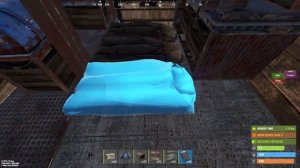№28 Rust Base Раст 2020 Защищенная кибитка 2x2 с нычкой для двоих или группы и скрытым шкафом 2