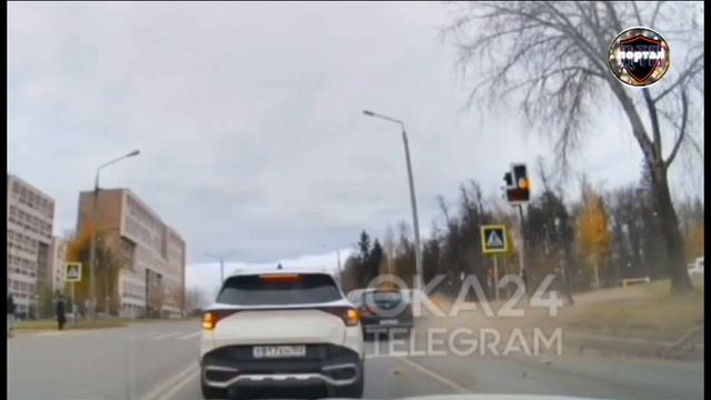 Ford «налетел» на Opel: автоавария на одном из перекрестков в Сарове