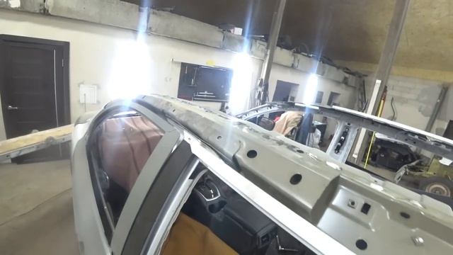 ПЕРЕВЁРТЫШ. КУЗОВНОЙ РЕМОНТ НИССАН КАШКАЙ. ЗАМЕНА КРЫШИ. TOTAL BODY REPAIR