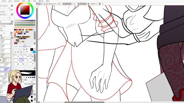 Рисую своих персонажей, но в Genshin Impact смотреть онлайн