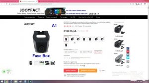 Обзор регистратора Jooyfact A7 GPS c Алиэкспресс