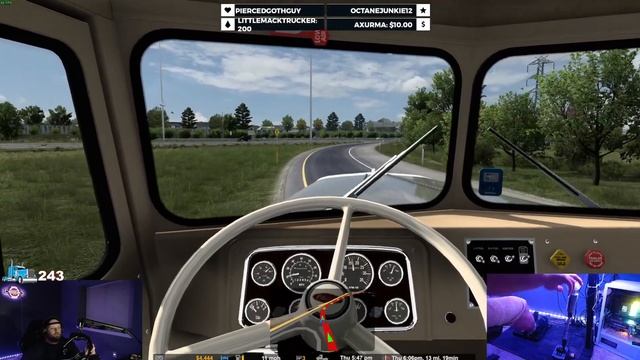 Owner Operator LIVE | Ep15 | Realistic Economy | American Truck Simulator смотреть онлайн