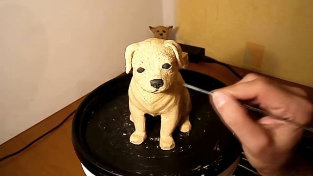 Как слепить собаку из пластилина,2часть.Plasticine dog 2. part смотреть онлайн