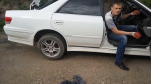 Простой способ отключения 4WD на Toyota mark2. Результат в действии.