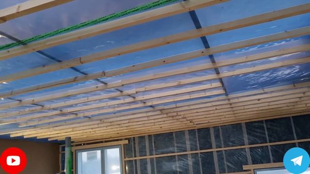 Обрешётка на потолок. смотреть онлайн