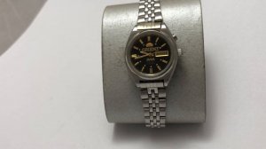 Мужские наручные Часы Orient AAA crystal 21 jewels черные