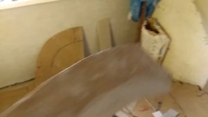 Шпатлевка радиусов, арок, криволинейных поверхностей, шаблоны