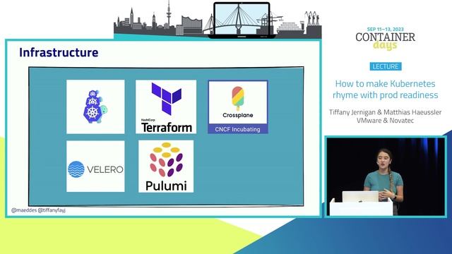 How to make Kubernetes rhyme with prod readiness - Tiffany Jernigan and Matthias Haeussler смотреть онлайн
