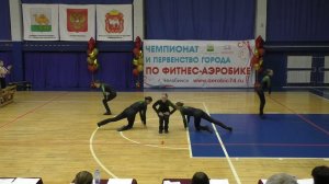 Группа "Адреналин". 14-16 лет аэробика 5 человек. Финал. 13.02.22