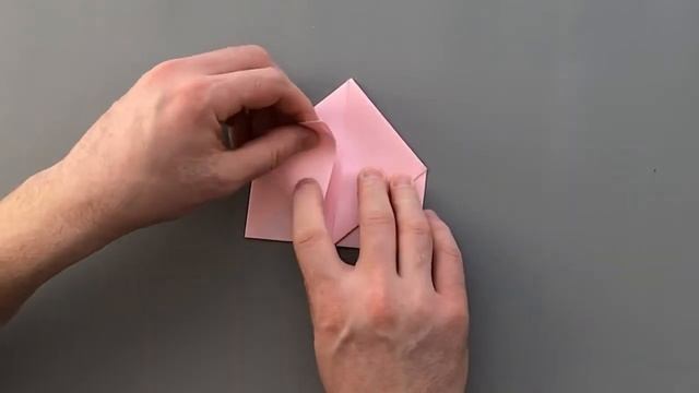 Оригами РОЗА | Как сделать бумажные Розы | Origami ROSE | DIY VALENTINE ROSE смотреть онлайн