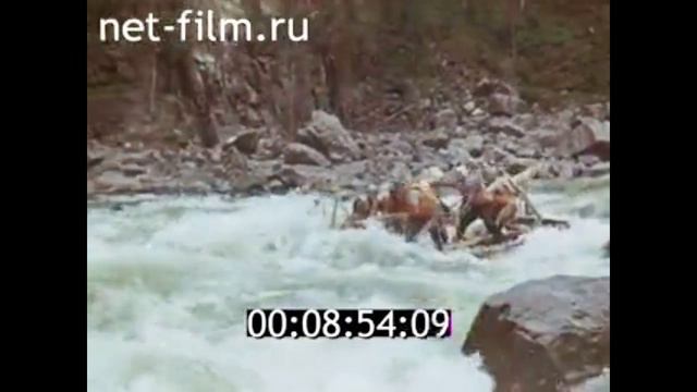 1975г. река Уда. Иркутская обл. смотреть онлайн