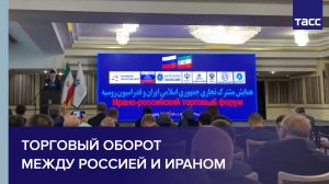Торговый оборот между Россией и Ираном