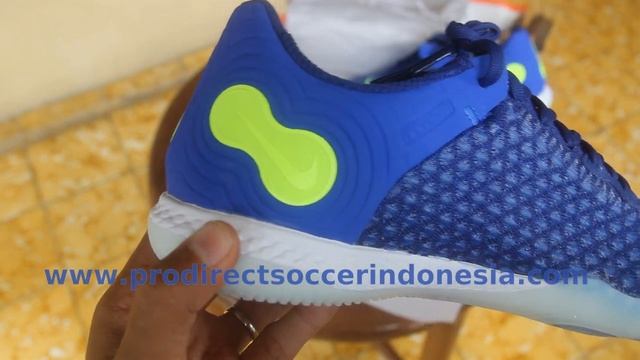 Nike Reactgato Racer Blue Volt CT0550 474 | Sepatu Futsal Original