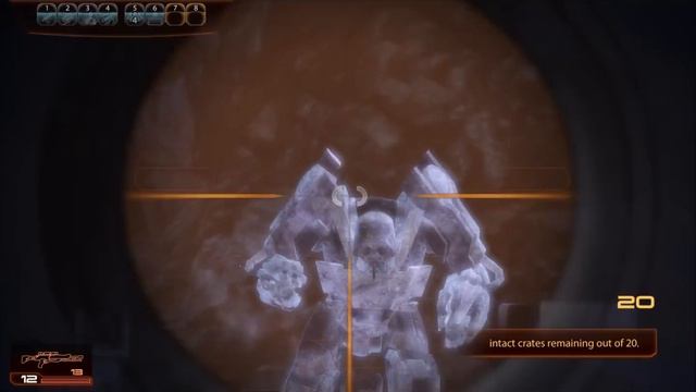 Mass Effect 2 Soldier save 20 crates single-handedly (lv30 Insanity) смотреть онлайн