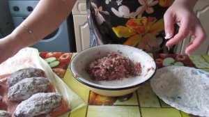Заготовки полуфабрикатов на неделю из фарша/