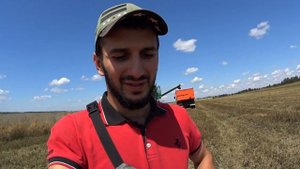 Уборка гороха, Дон 1500Б