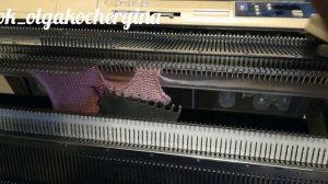 Шапка бини на однофонтурной вязальной машине. НОВЫЙ МК.