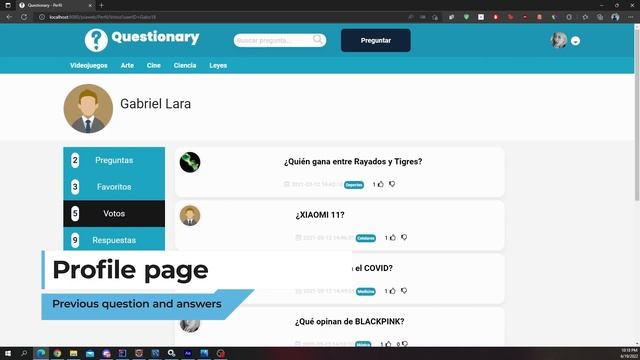 Questionary | Video Demonstration - HTML CSS & JQuery, Java Servlets, JSP, MySQL смотреть онлайн