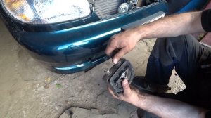 замена правой подушки двигателя DAEWOO ZAZ SENS