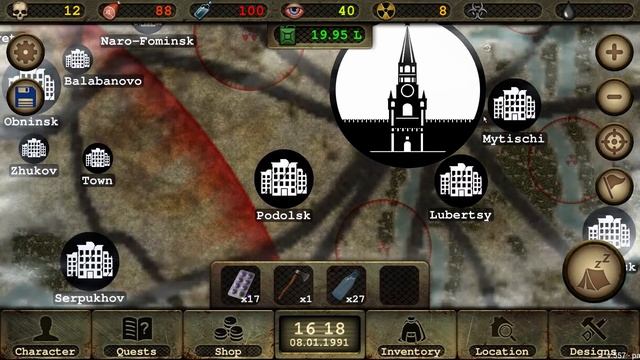 Radiation Danger, Road to Mother Moscow! | Day R Survival Gameplay смотреть онлайн