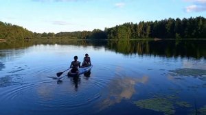 Озеро Торошино. От берега к берегу.