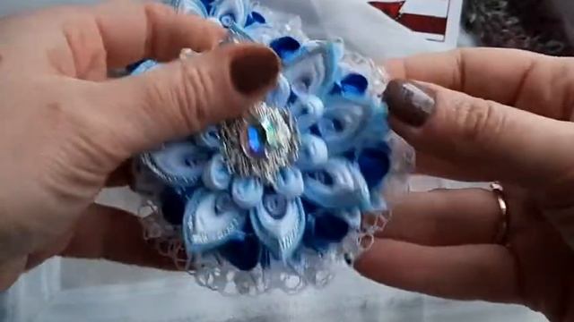Цветы канзаши?❤/Kanzashi flowers?❤ смотреть онлайн