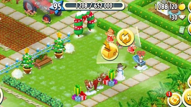 Hay Day. І часть. Новый уровень. Зимний декор. Праздник Микулаша смотреть онлайн