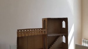 DIY: Классный КУКОЛЬНЫЙ ДОМИК из картона для куклы ЛОЛ