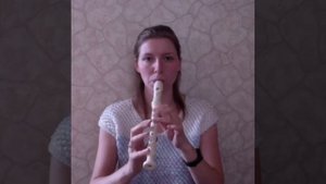 Блюзовый квадрат. На блок-флейте!