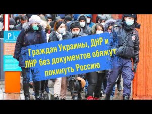 Граждан Украины, ДНР и ЛНР обяжут покинуть Россию до 17 августа 2022 года | Миграционные услуги