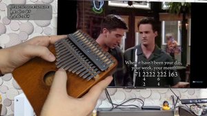 FRIENDS на калимбе #kalimba #cover #табы #разбор #friends