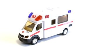 "Технопарк". Инерционная машинка "Скорая помощь" (244952)