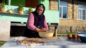 Невероятно Вкусный Мясной Ужин в тихой Азербайджанской деревне.