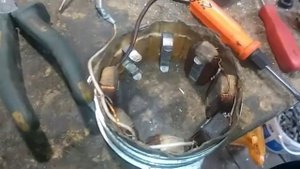 ИЖ Планета 3. Ремонт генератора от Минска